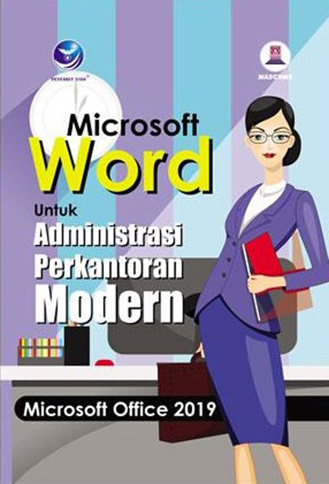 Cover Microsoft Word Untuk Administrasi Perkantoran Modern / Madcoms
