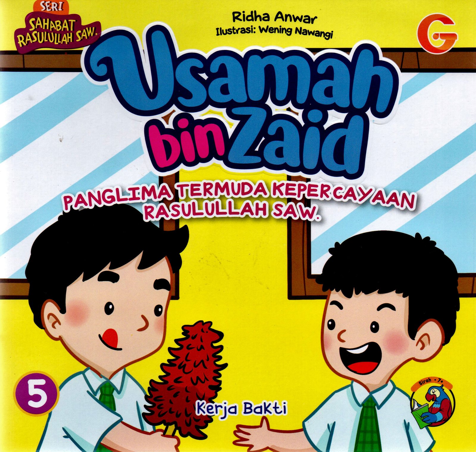 Cover Usamah bin zaid :  panglima termuda kepercayaan rasulullah saw / RIDHA ANWAR