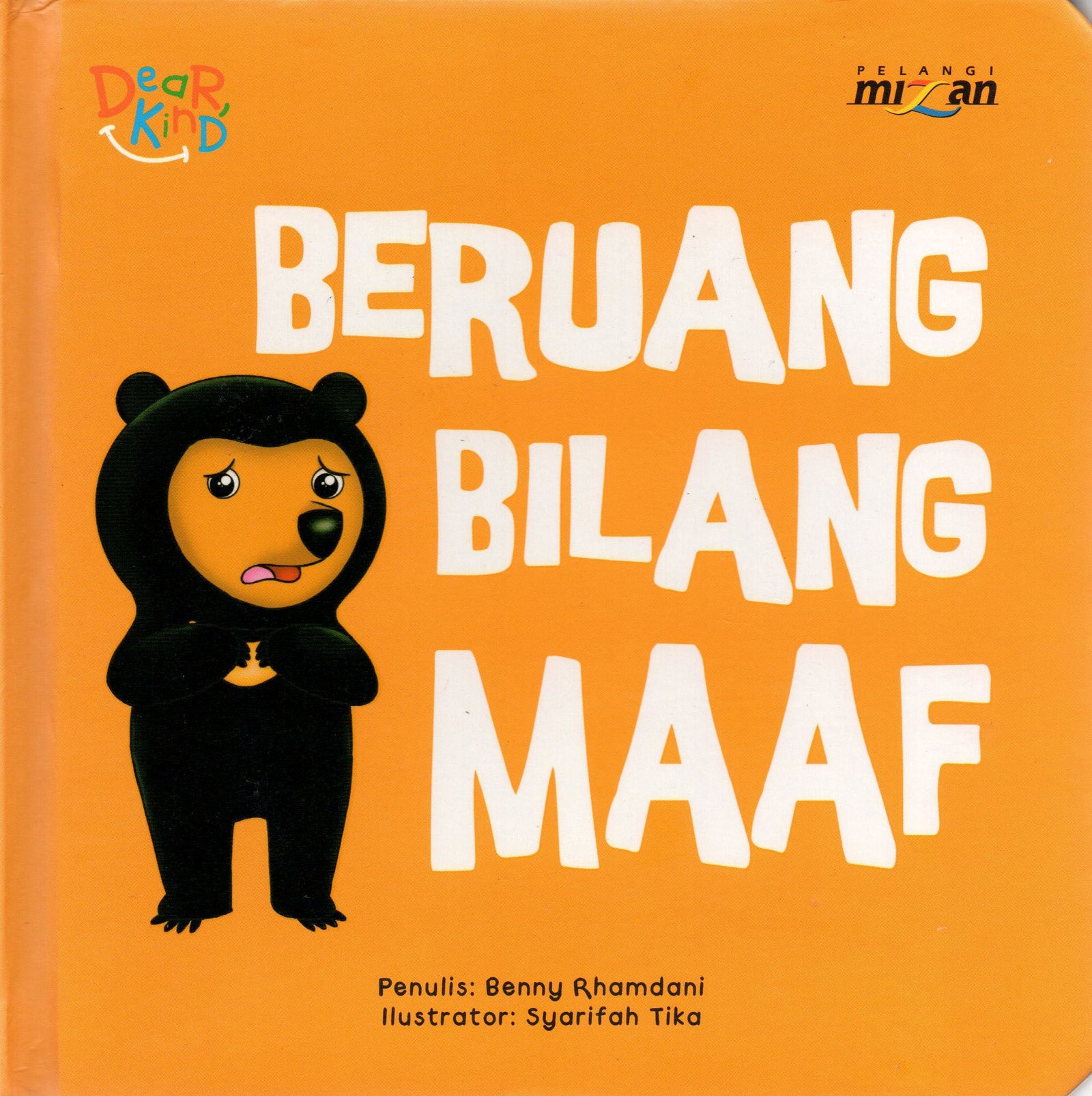 Cover Beruang bilang maaf / BENNY RHAMDANI