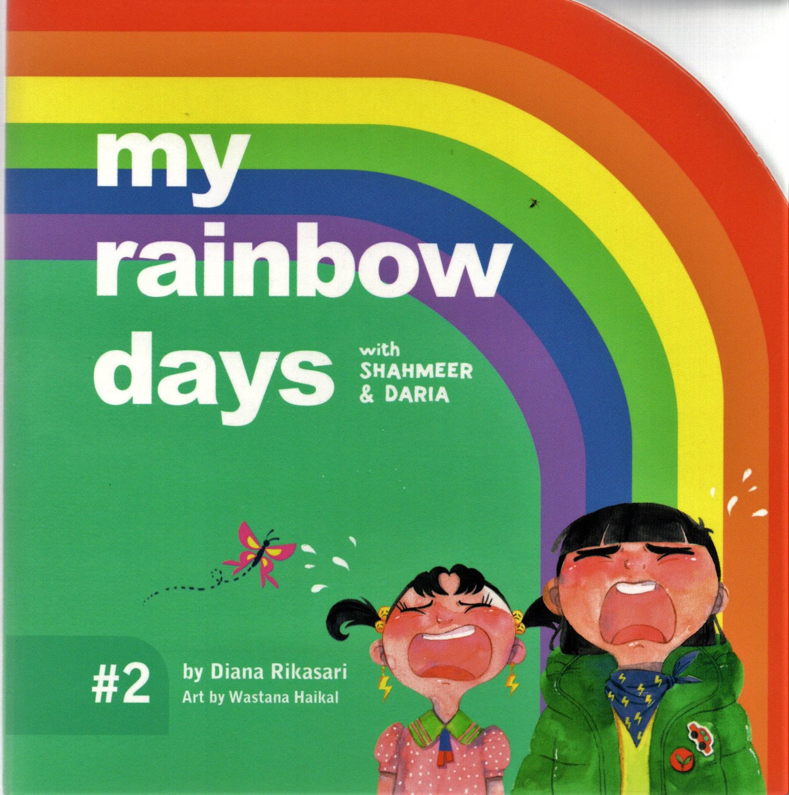 Cover My rainbow days wirh shahmeer & daria  # 2 / DIANA RIKASARI