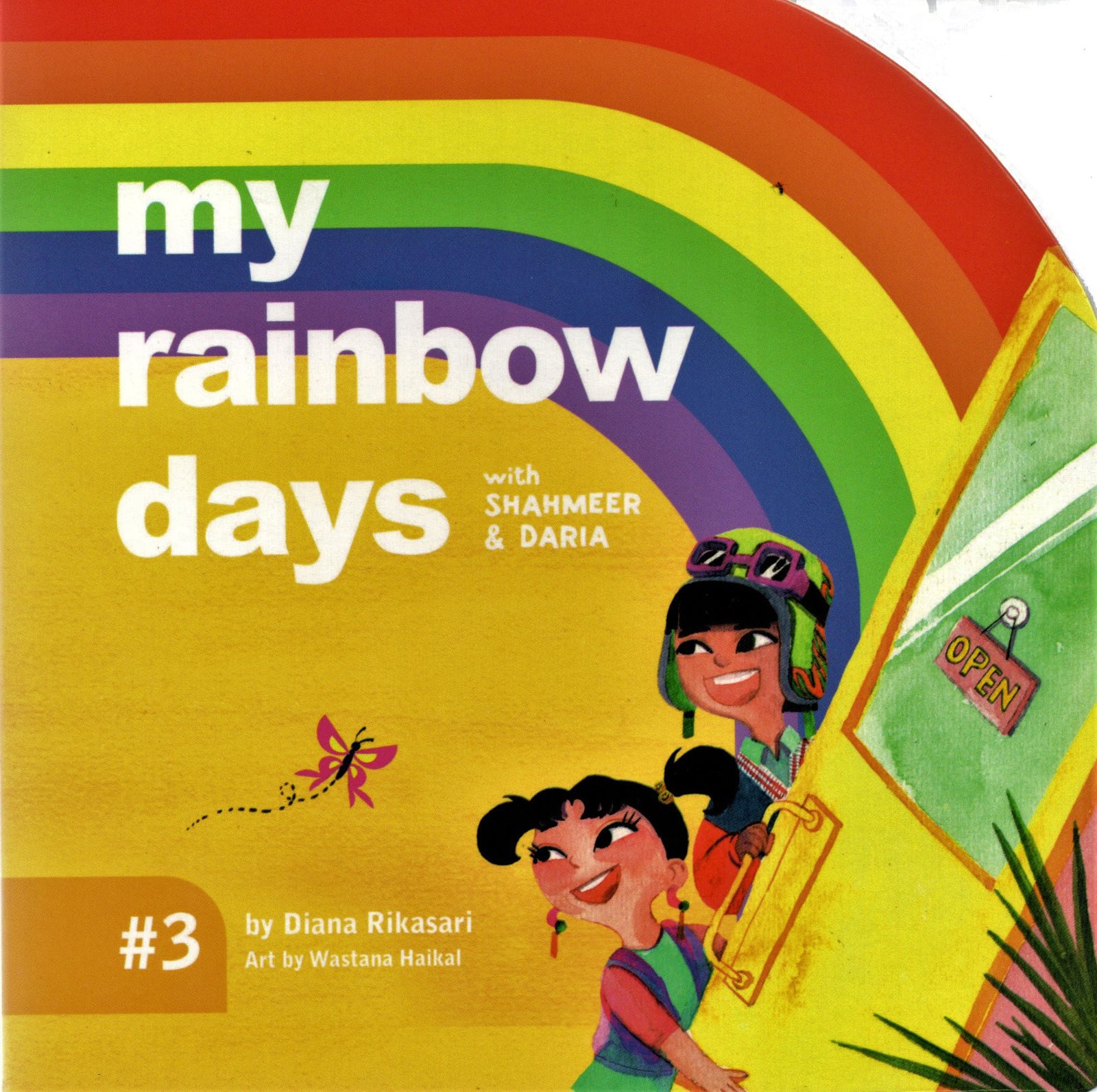 Cover My rainbow days wirh shahmeer & daria  # 3 / DIANA RIKASARI