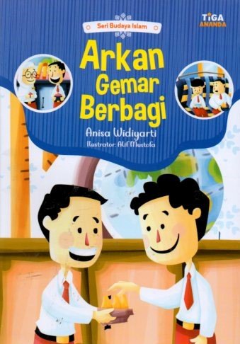 Cover Arkan Gemar Berbagi / Anisa Widiyarti