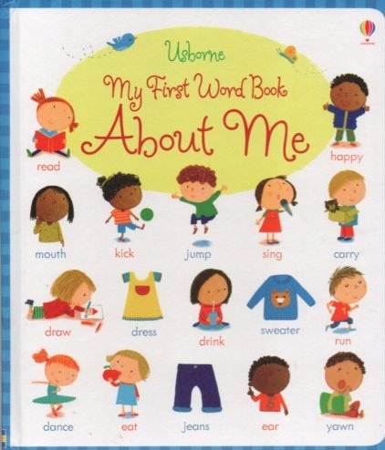 Cover My First Word Book About Me / Marta Cabrol