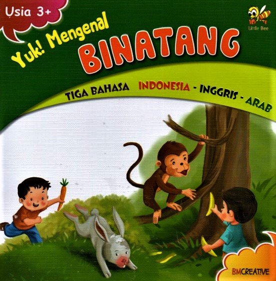 Cover Yuk mengenal binatang / Bmcreative
