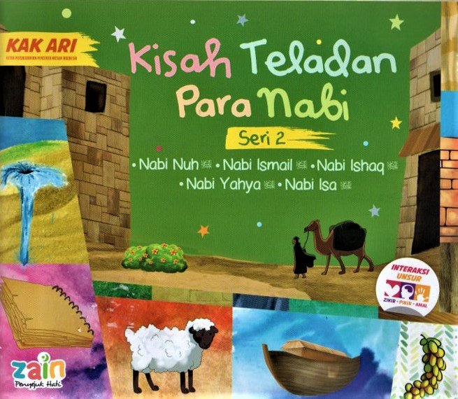 Cover Kisah teladan para nabi :seri 2 :  Nabi ibahim,nabi ayub,nabi zulkifli,nabi ilyasa,nabi muhammad / Kak ari