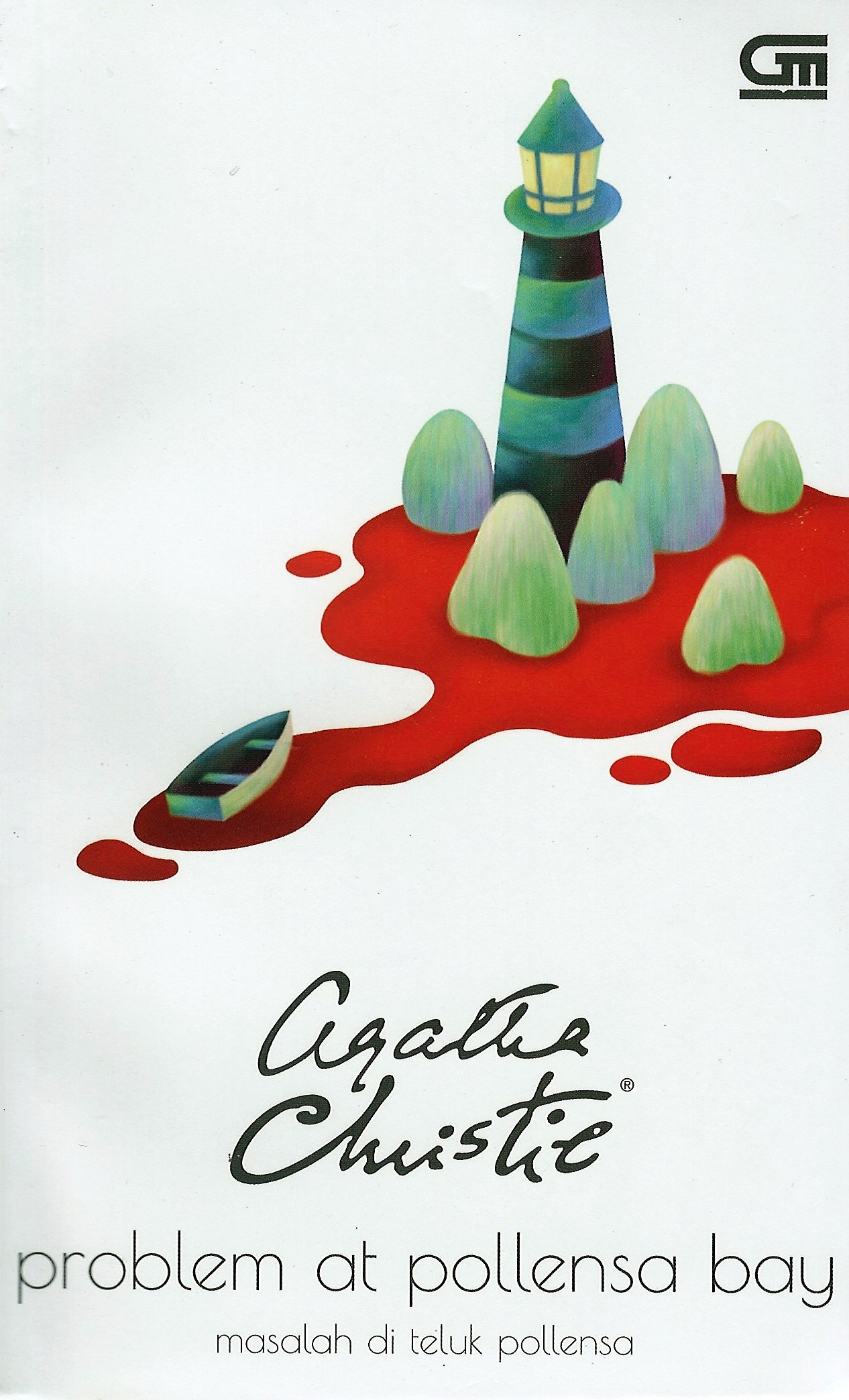 Cover Problem at pollensa bay :  Masala di teluk pollensa bay / Agatha christie