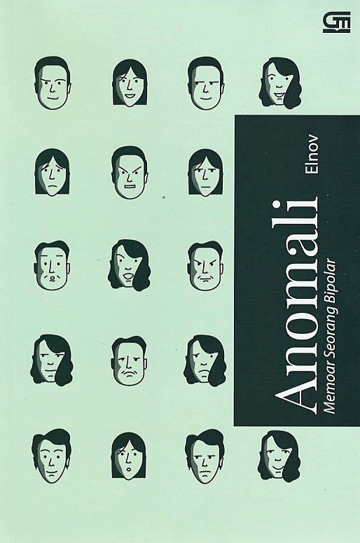 Cover Anomali :  Memoar Seorang Bipolar / Elnov.