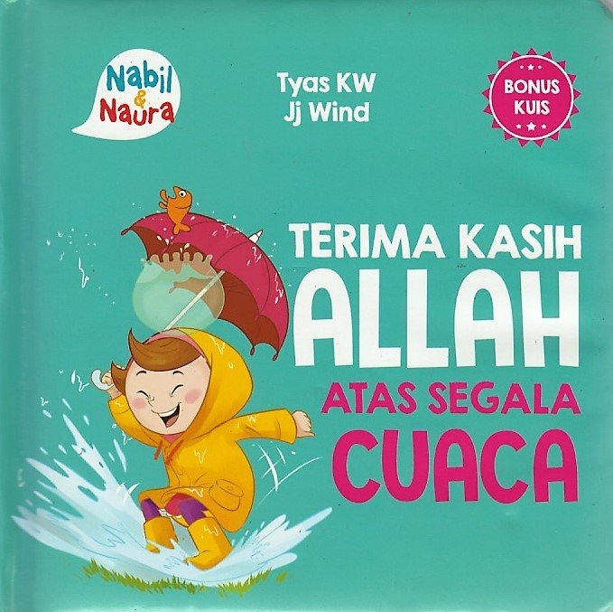 Cover Terima Kasih Allah Atas Segala Cuaca / Tyas KW