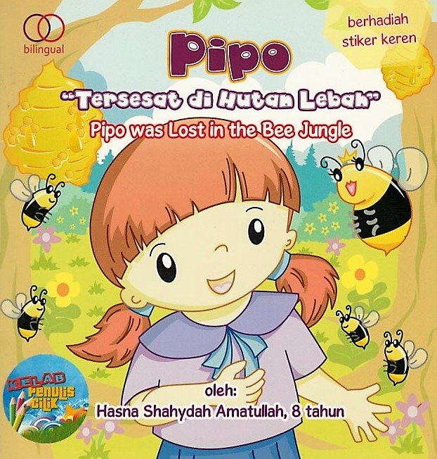 Cover Pipo :  tersesat di hutan lebah / Hasna Shahydah Amatullah
