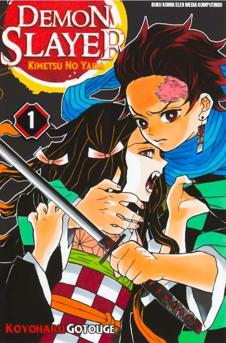 Cover Demon Slayer  1 :  Kimetsu No Yaiba / Koyoharu Gotouge