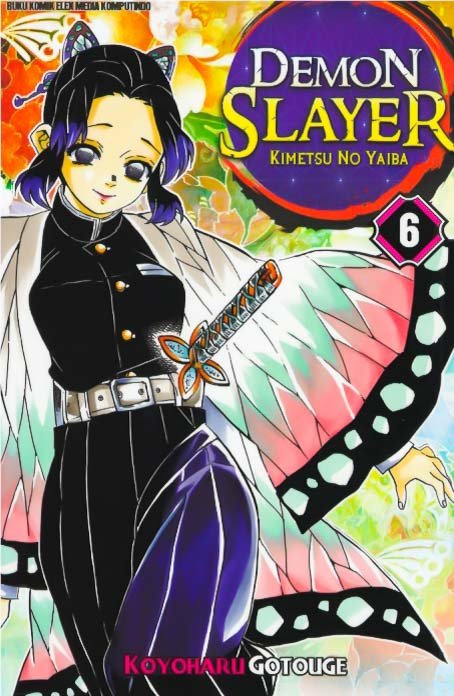 Cover Demon Slayer 6 :  Kimetsu No Yaiba / Koyoharu Gotouge