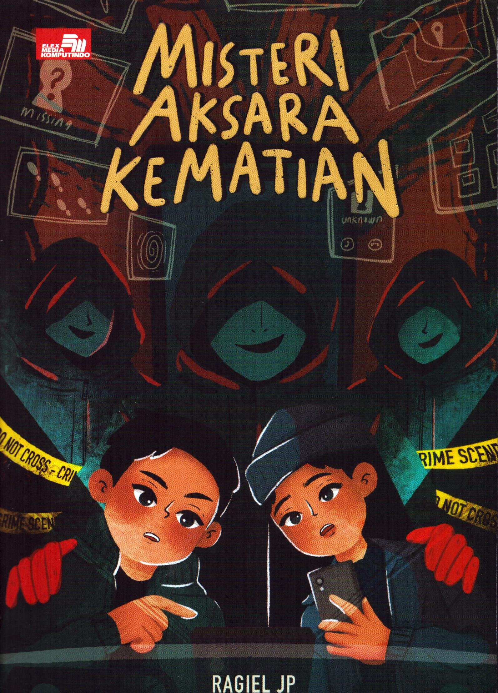 Cover Misteri Aksara Kematian / Ragiel JP